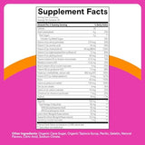 SmartyPants Teen Girl Plus Multivitamin & Omegas Gummies with Vitamin C, D3, B12 & Zinc Mango Orange 60ct