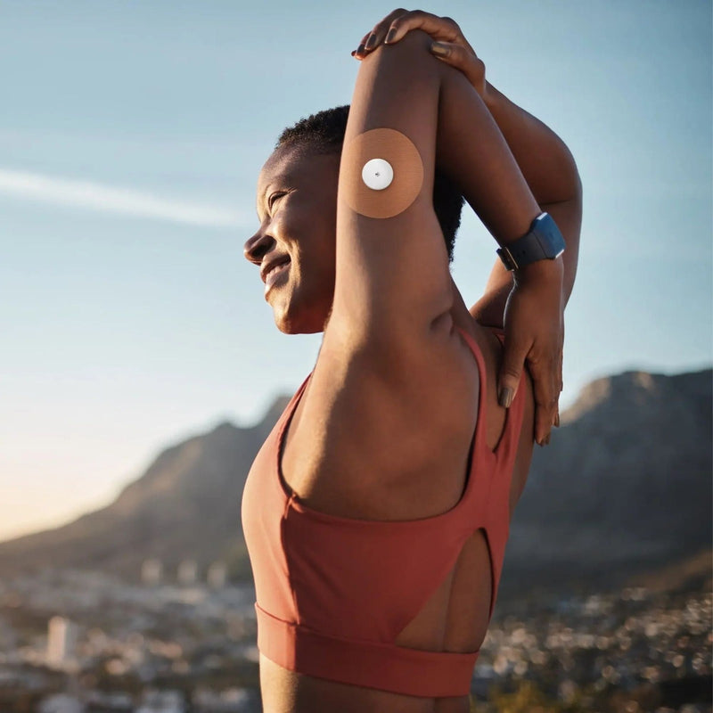 CGM Patch for Diabetes Management, Libre Freestyle, Beige, 10 Count