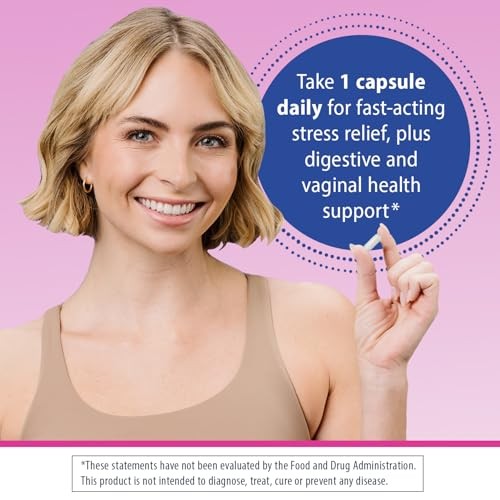 Florastor Probiotics for Women, Digest and De-Stress 30 Capsules