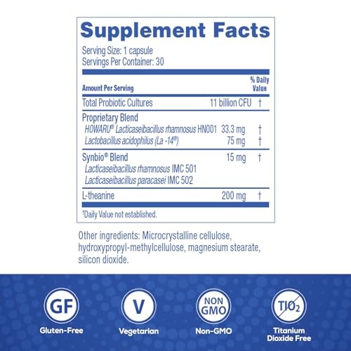 Florastor Probiotics for Women, Digest and De-Stress 30 Capsules