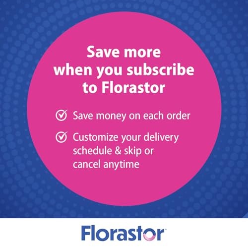 Florastor Probiotics for Women, Digest and De-Stress 30 Capsules