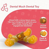 ReThink Pet Dental Munch Boomerang Bacon Flavor Scented Nylon Dog Chew Toy