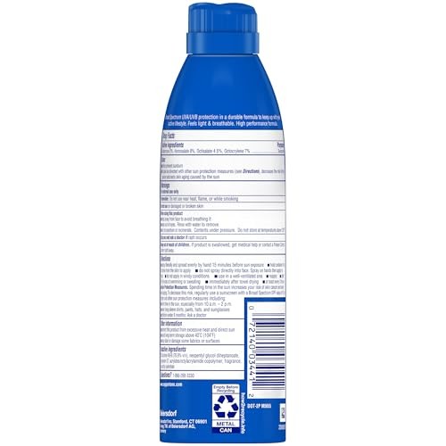 Coppertone Sport Continuous Sunscreen Spray, Broad Spectrum SPF 30, 5.5 oz