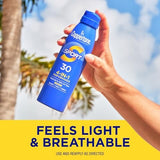 Coppertone Sport Continuous Sunscreen Spray, Broad Spectrum SPF 30, 5.5 oz