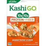 Kashi GO Cereal Protein + Fiber Peanut Butter Crunch 16.9 Oz