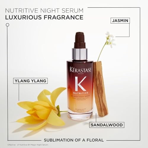 Kérastase Nutritive 8H Magic Night Serum for Dry Hair, Travel Size, 1.01 oz