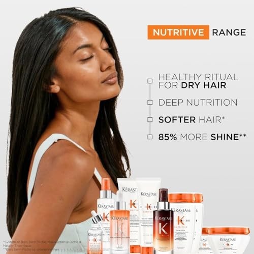 Kérastase Nutritive 8H Magic Night Serum for Dry Hair, Travel Size, 1.01 oz