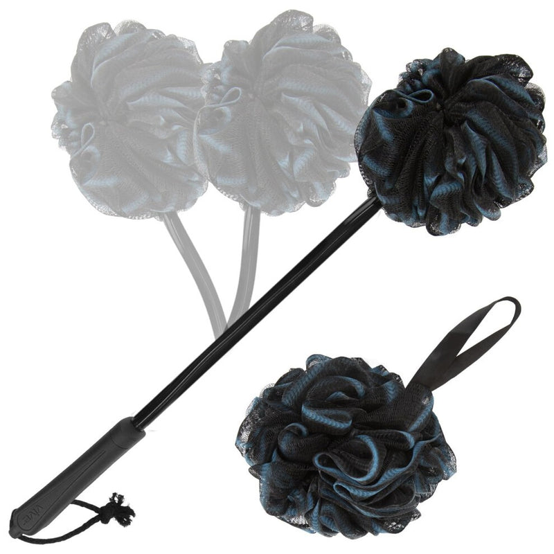 Vive Bendable Loofah on a Stick with Long Handle