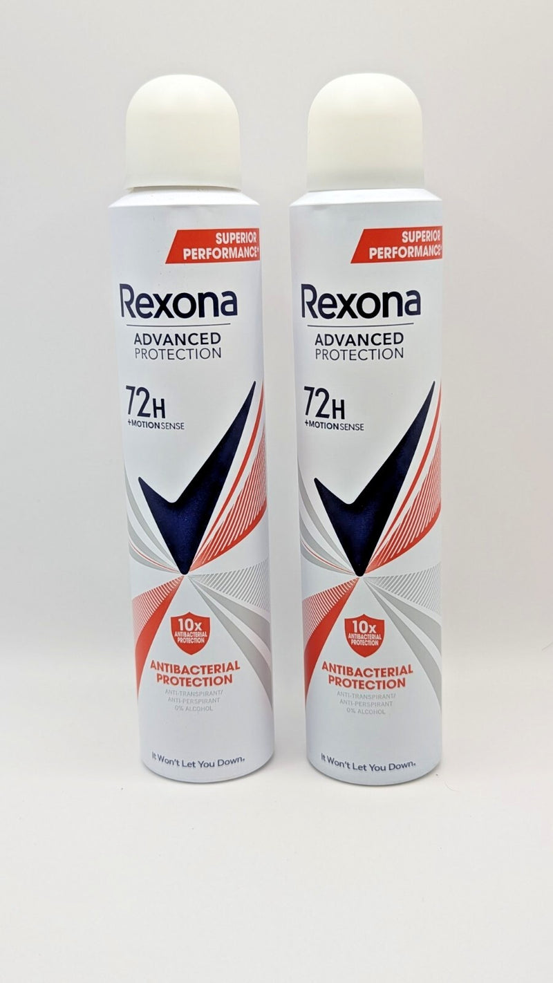 Rexona Advanced Antibacterial Protection 72H Deodorant Spray 200ml