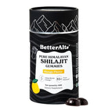 Betteralt Himalayan Pure Shilajit Gummies - 85+ Trace Minerals for Energy & Immunity Mango 60 Gummies