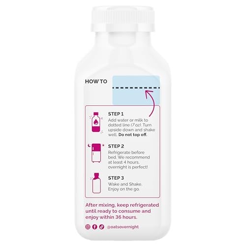 Oats Overnight Fruity Cereal Overnight Oats Shake, 2 oz