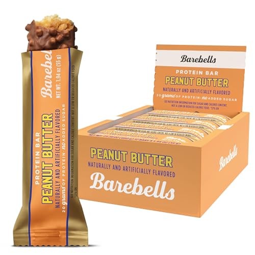 Barebells Peanut Butter Protein Bars, 20 g Protein, 1.94 oz, 12 ct