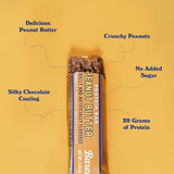 Barebells Peanut Butter Protein Bars, 20 g Protein, 1.94 oz, 12 ct