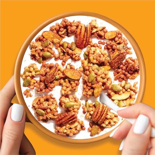 NuTrail 17g Protein Nut Granola Cereal, Honey Nut, No Sugar Added, 8 Oz.