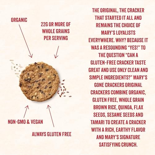 Mary's Gone Crackers Gluten Free Original - 4oz