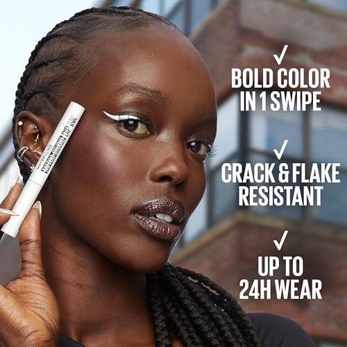 Maybelline Tattoo Studio Dip-Ink Liquid Eyeliner, Brown Expression, 0.06 fl oz