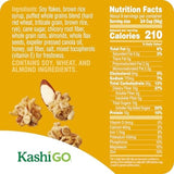 Kashi, GO, Protein + Fiber, Honey Almond Flax Crunch Cereal, 17.7 Oz