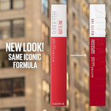 Maybelline SuperStay Matte Ink Liquid Lipstick, Entertainer, 0.17 fl oz