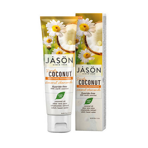 Jason Coconut Chamomile Toothpaste 4.2oz