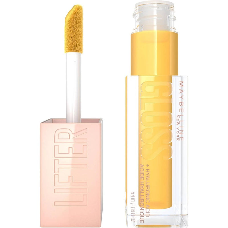 Maybelline Lifter Gloss Plumping Lip Gloss with Hyaluronic Acid - Honey - 0.18 Fl Oz