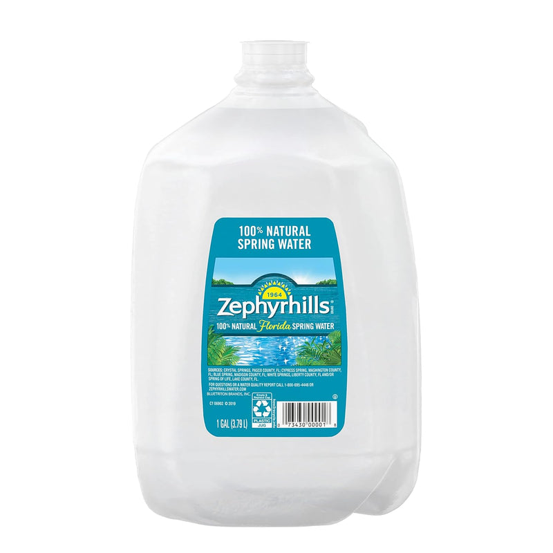 Zephyrhills 100% Natural Spring Water 1 gal