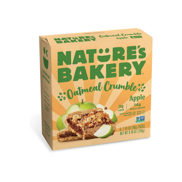 Nature's Bakery Apple Crumble Bars 6 Pack