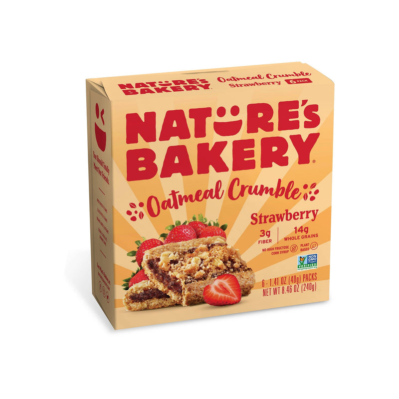 Nature's Bakery Strawberry Crumble Bar 6 Pack