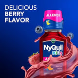 Vicks NyQuil Kids Allergy Liquid, Berry, 8 FL OZ