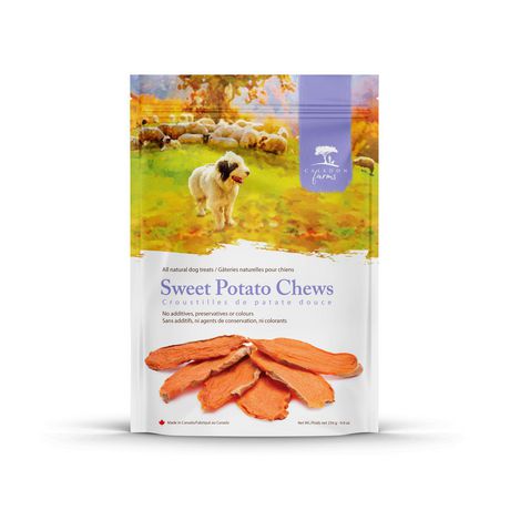 Caledon Farms Sweet Potato Dog Treat Chews 9.35oz