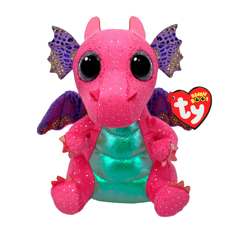 Ty Beanie Boos Spitfire Pink Dragon