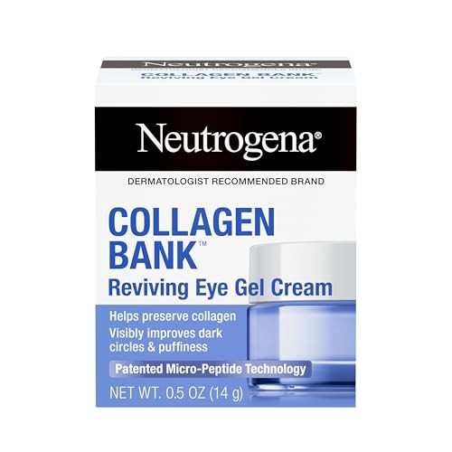 Neutrogena Collagen Bank Eye Gel Cream with Peptides, 0.5 oz
