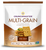 Crunchmaster Multi-Grain Crackers, Sea Salt, 3.5 oz