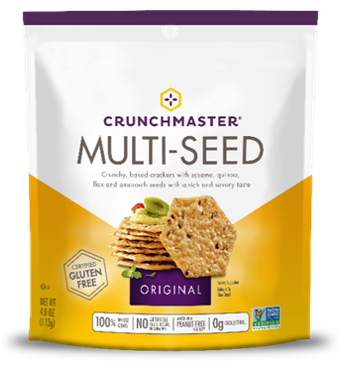 Crunchmaster Multi-Seed Crackers, Original, 4 oz