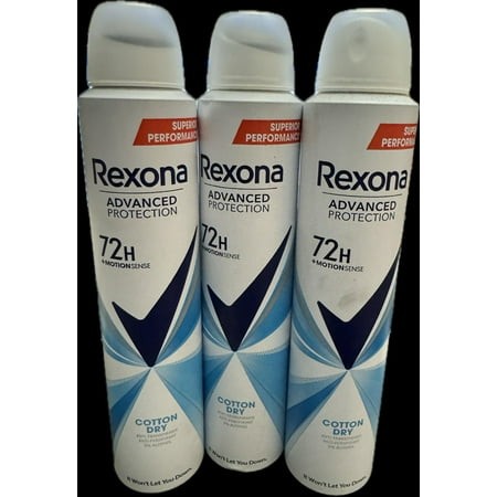 Rexona Cotton Dry Superior Performance Advanced Protection 72h + Motion Sense 200ml