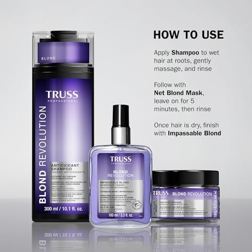 Truss Blond Revolution Blonde Shampoo, 10.14 Fl Oz