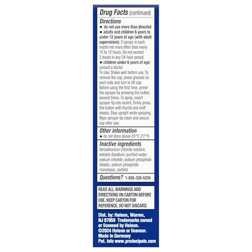 Theraflu Severe Congestion Relief Oxymetazoline Hydrochloride Nasal Mist 0.34 oz