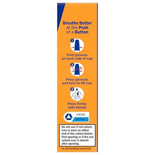 Theraflu Severe Congestion Relief Oxymetazoline Hydrochloride Nasal Mist 0.34 oz