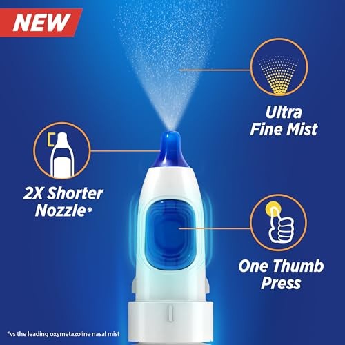 Theraflu Severe Congestion Relief Oxymetazoline Hydrochloride Nasal Mist 0.34 oz