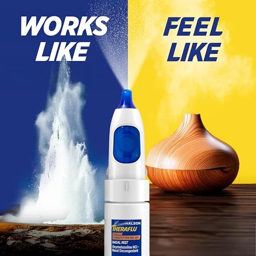 Theraflu Severe Congestion Relief Oxymetazoline Hydrochloride Nasal Mist 0.34 oz