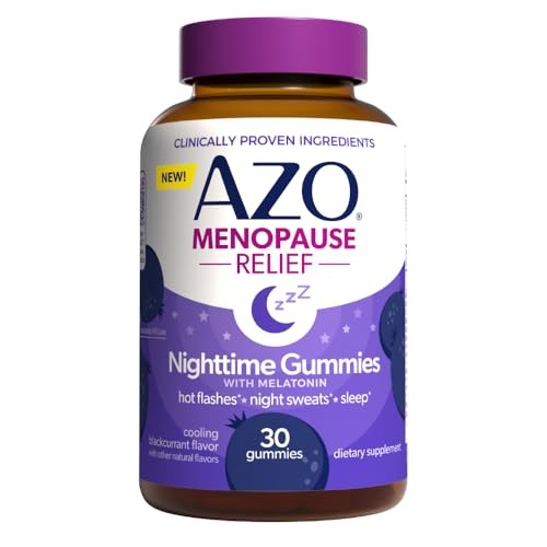 AZO Menopause Nighttime Vegan Multivitamin Gummies - 30ct