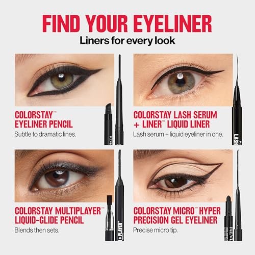 Revlon ColorStay Waterproof Eyeliner Pencil, 212 Bronze, 0.01 oz