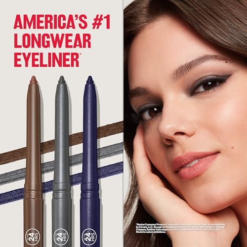 Revlon ColorStay Waterproof Eyeliner Pencil, 212 Bronze, 0.01 oz