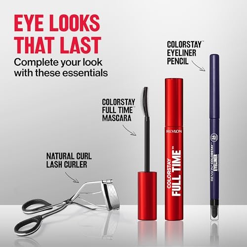 Revlon ColorStay Waterproof Eyeliner Pencil with Built-in Sharpener, 215 White, 0.01 oz