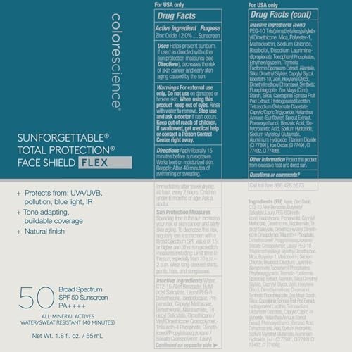 Colorescience Sunforgettable Total Protection Face Shield Flex SPF 50