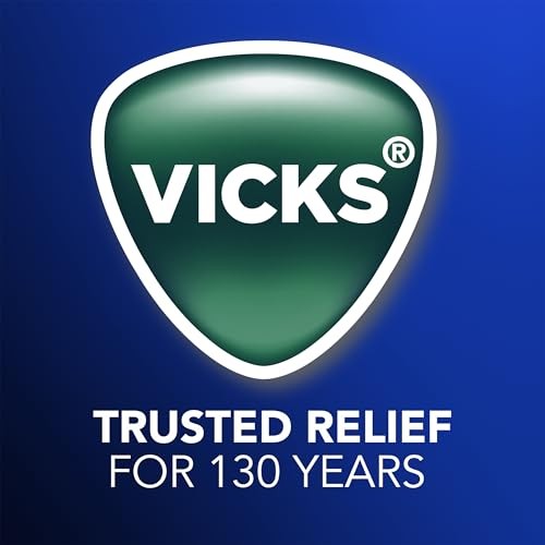 Vicks Intense Flu Warming Combo Syrup - Acetaminophen - Black Cherry - 24 Fl Oz