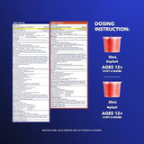 Vicks Intense Flu Warming Combo Syrup - Acetaminophen - Black Cherry - 24 Fl Oz