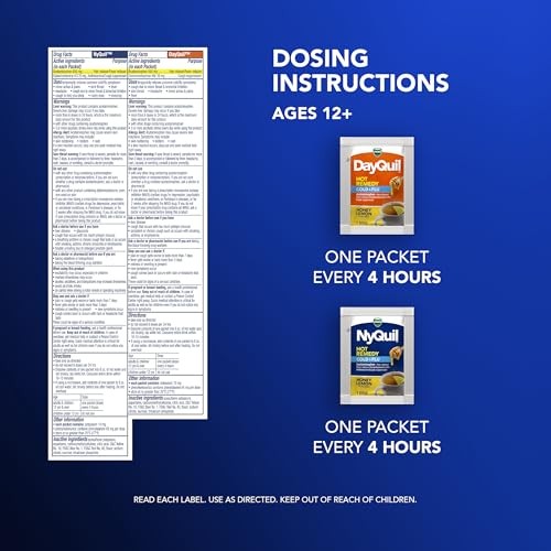 Vicks Hot Remedy Combo Powder - Acetaminophen - 16ct