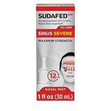 Sudafed OM Sinus Severe No Drip Nasal Spray, Maximum Strength Decongestant 30ml