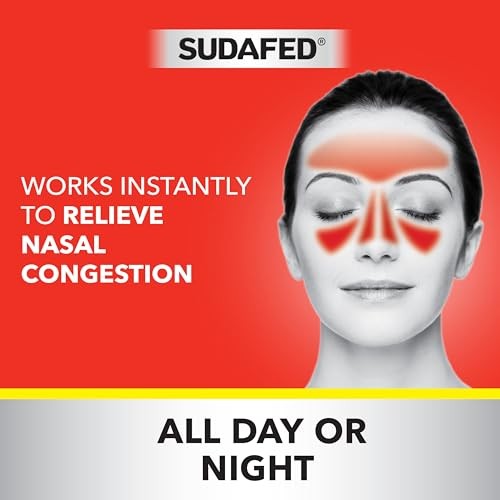 Sudafed OM Sinus Severe No Drip Nasal Spray, Maximum Strength Decongestant 30ml