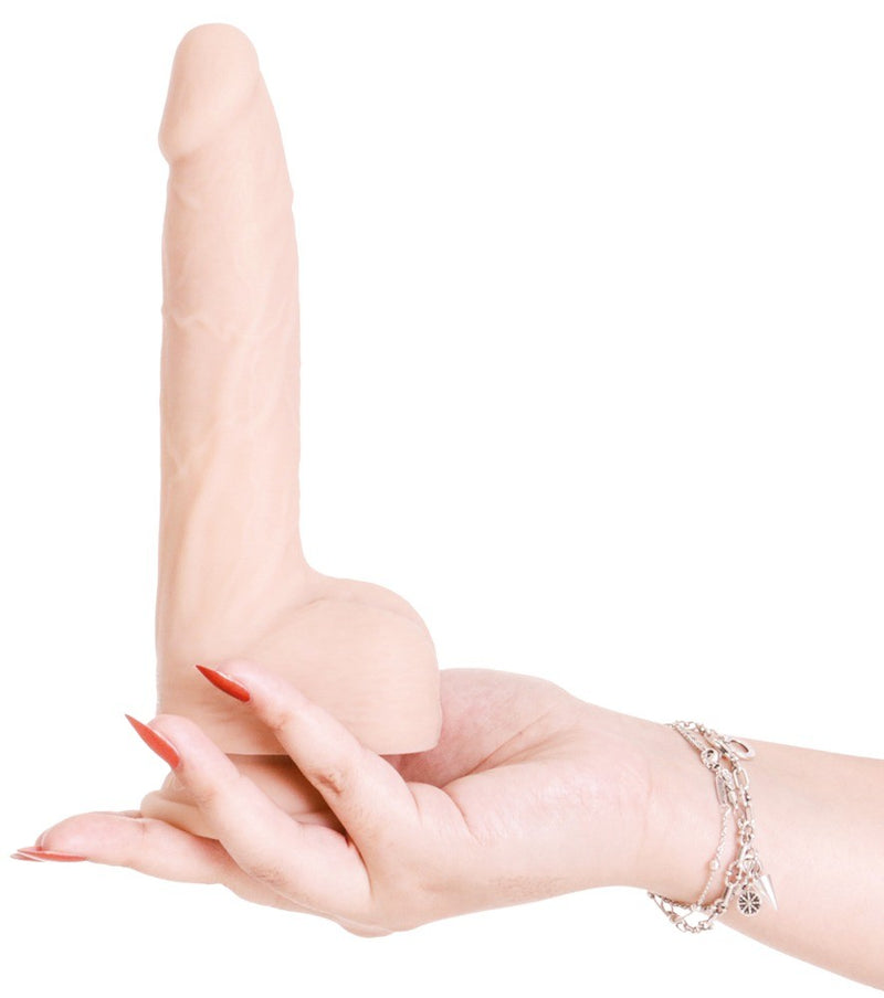 Swan Naked Addiction 21,6 Cm Maximum Thrusting & Vibrating Dong Beige